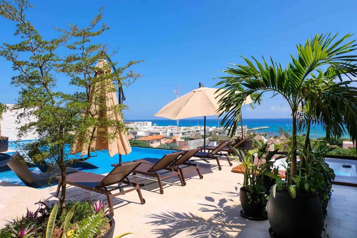 Stayon5A.Av.Penthouse With Privatepool Freeparking Playa del Carmen Ngoại thất bức ảnh