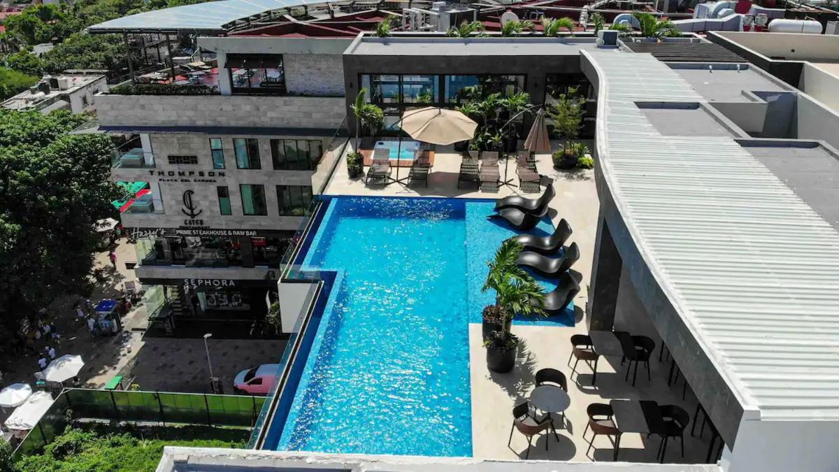 Stayon5A.Av.Penthouse With Privatepool Freeparking Playa del Carmen Ngoại thất bức ảnh