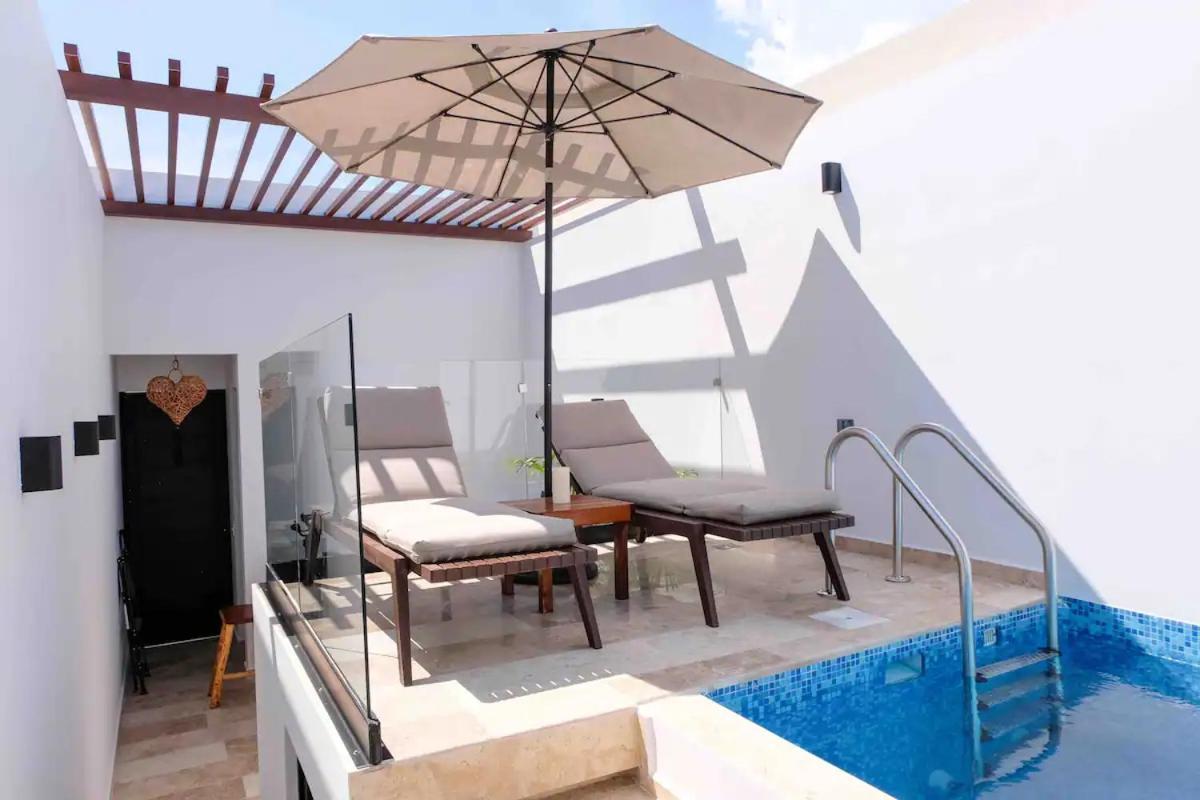 Stayon5A.Av.Penthouse With Privatepool Freeparking Playa del Carmen Ngoại thất bức ảnh